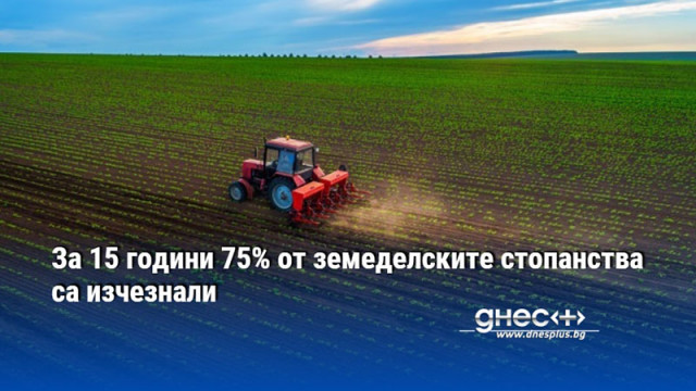 През 2005 година земеделските стопанства са били 500 хил докато