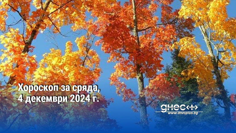 Хороскоп за сряда, 4 декември 2024 г.