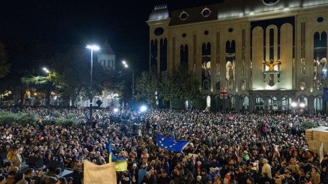 Шеста поредна вечер на протести в Грузия