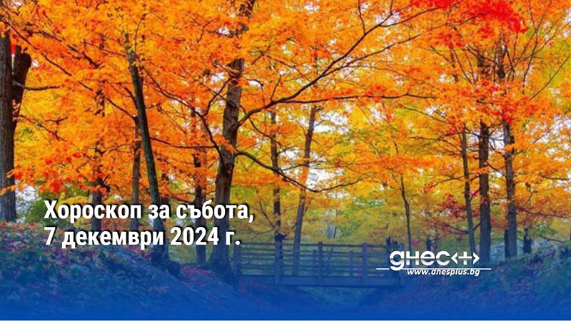 Хороскоп за събота, 7 декември 2024 г.