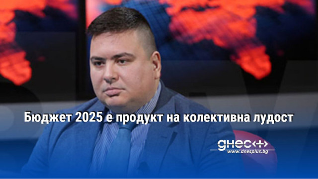 Бюджет 2025 е продукт на колективна лудост