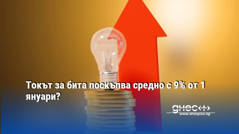 Токът за бита поскъпва средно с 9% от 1 януари?