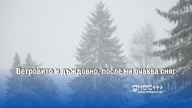 За понеделник 23 декември е обявен жълт код за значителни