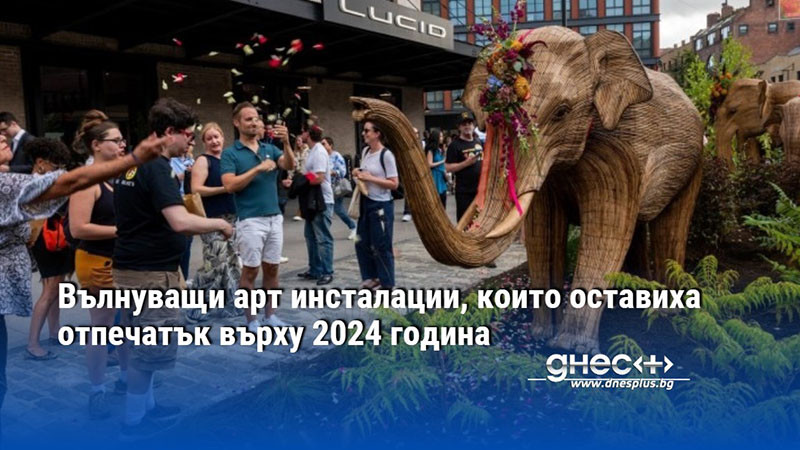 Вълнуващи арт инсталации, които оставиха отпечатък върху 2024 година