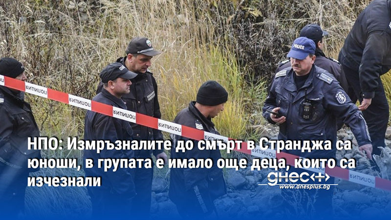 НПО: Измръзналите до смърт в Странджа са юноши, в групата е имало още деца, които са изчезнали