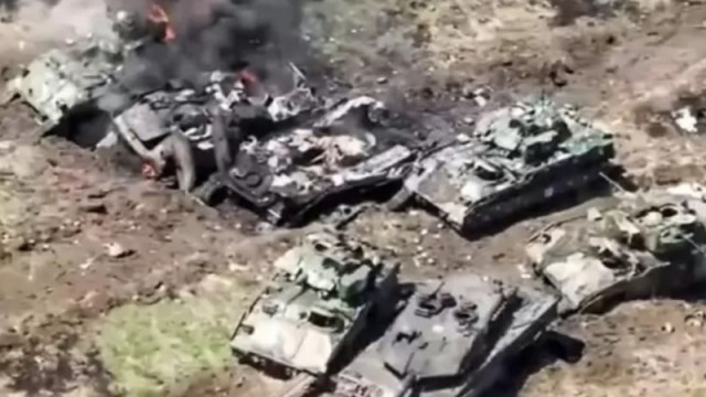 Най новата украинска бригада оборудвана с Leopard 2 започна да