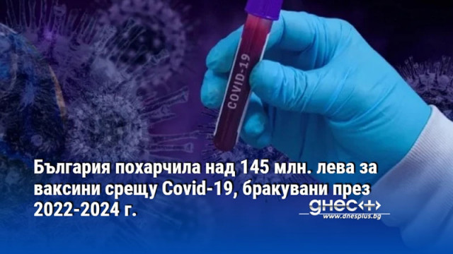 Над 145 милиона лева е похарчила държавата за ваксини срещу