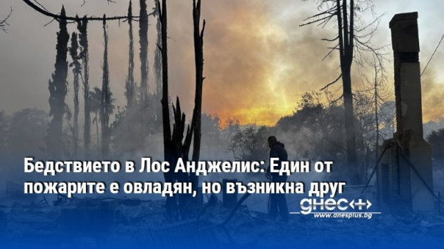 Трагедията в Лос Анжелис придобива катастрофални мащаби Един от пожарите