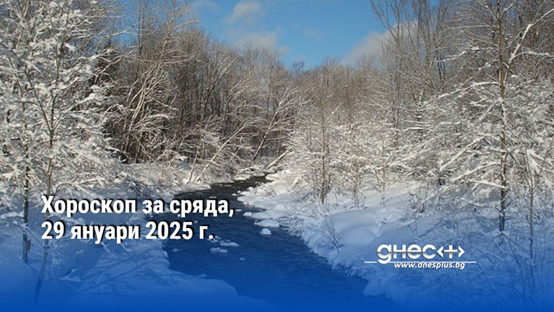 Хороскоп за сряда, 29 януари 2025 г.