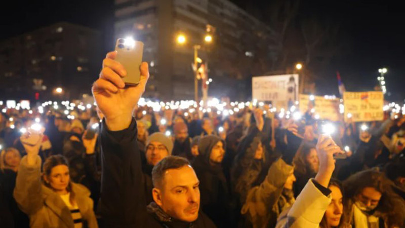 Мадона с призив за подкрепа на студентските протести в Сърбия