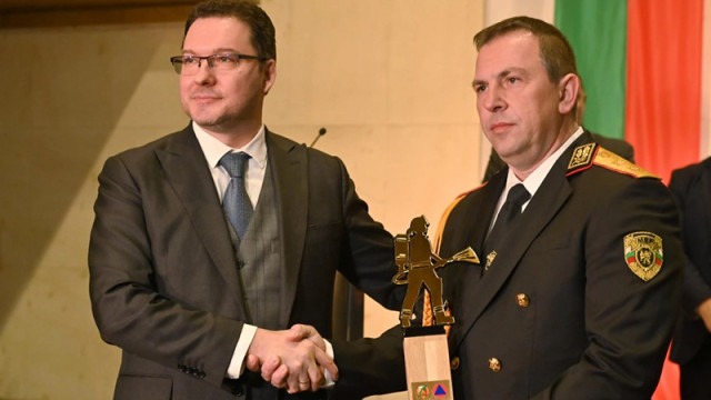Старши комисар Васил Димов е „Пожарник на годината“ за 2024 г.
