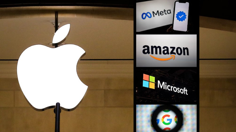 По-богати от цели държави: как печелят Apple, Meta, Amazon, Microsoft и Alphabet?