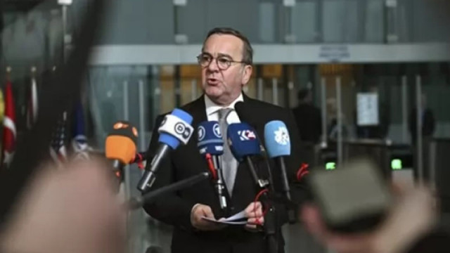 Германският министър на отбраната Борис Писториус днес стана поредният високопоставен