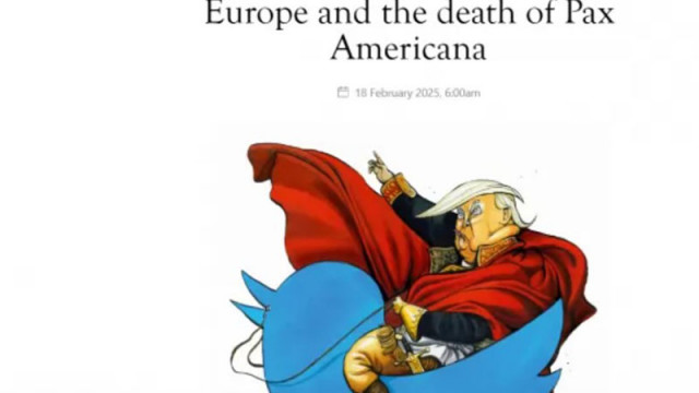 The Spectator: Европа и смъртта на Pax Americana