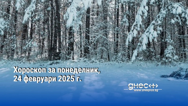 Хороскоп за понеделник, 24 февруари 2025 г.