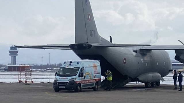 Два военни самолета "Спартан" летяха до Варна за донорска ситуация и болно дете