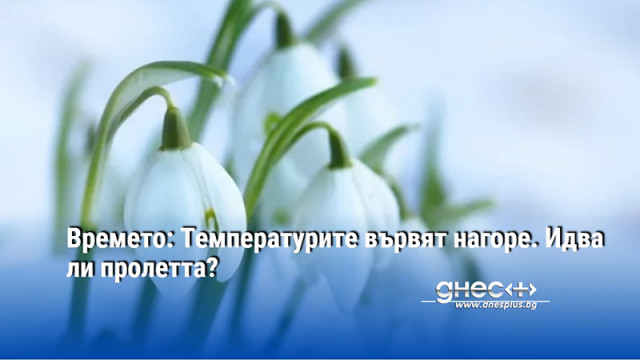 Времето: Температурите вървят нагоре. Идва ли пролетта?