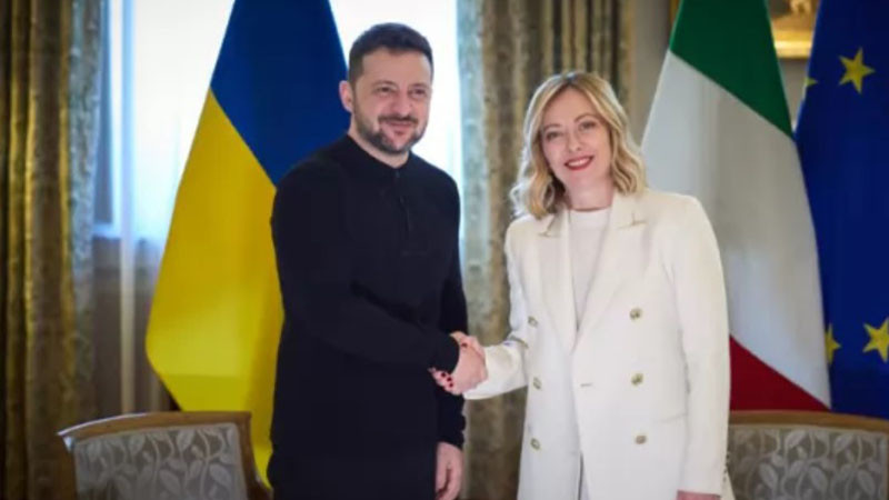 Мелони се е срещнала със Зеленски в Лондон