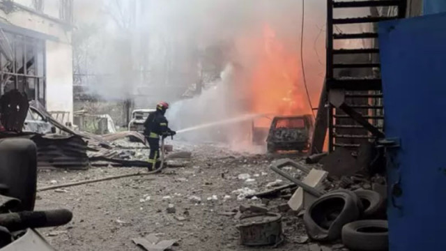 Броят на загиналите при руския ракетен удар в Кривой Рог нарасна на 18, включително и 9 деца