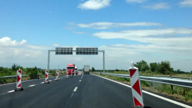 Затворен е участък от АМ "Тракия" кръй Ст. Загора в посока Бургас