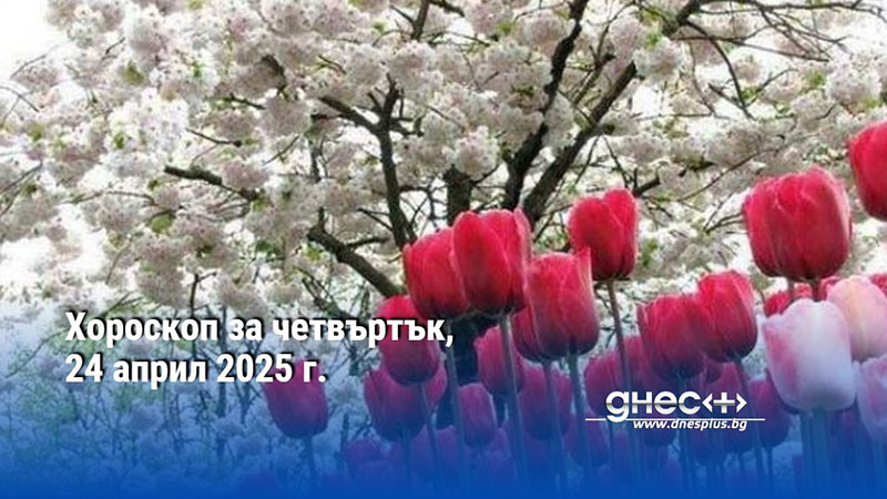 Хороскоп за четвъртък, 24 април 2025 г.