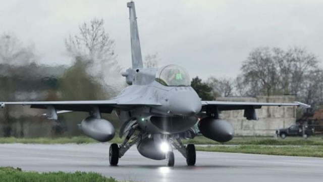 Вторият ни F-16 лети към България