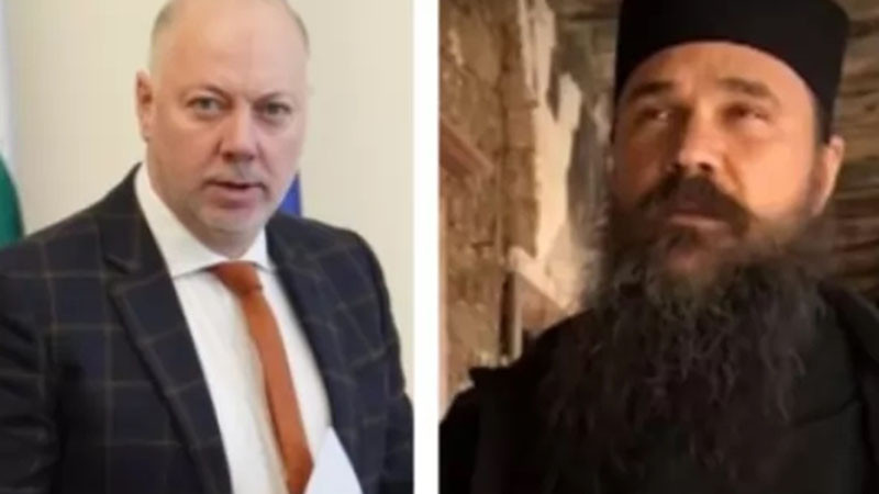 Желязков поздрави йеромонах Гавриил за въдворяването му за игумен на манастира "Св. Георги Зограф"