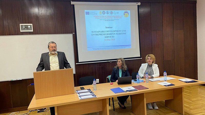 ВВМУ „Никола Вапцаров“ е домакин на международен семинар и среща по проект Cul-Mar-Skills
