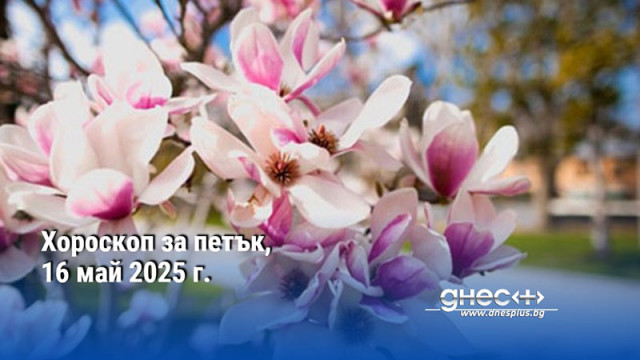 Хороскоп за петък, 16 май 2025 г.