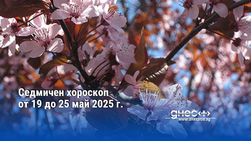 Седмичен хороскоп от 19 до 25 май 2025 г.