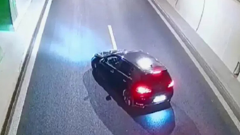 Шофьор спря в тунел „Железница“, за да си снима автомобила