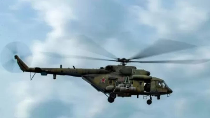 Военен хеликоптер Ми-8 се разби в Русия, екипажът е загинал