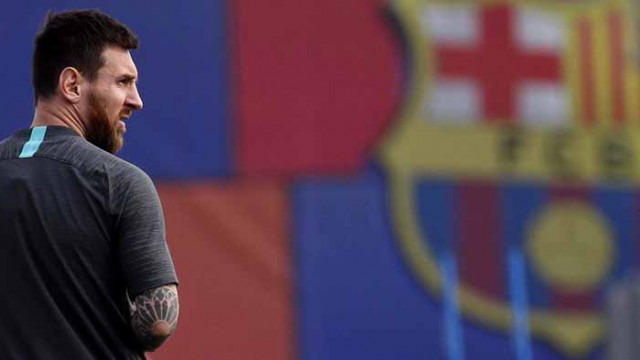 Меси поднови пълноценни тренировки с Барса