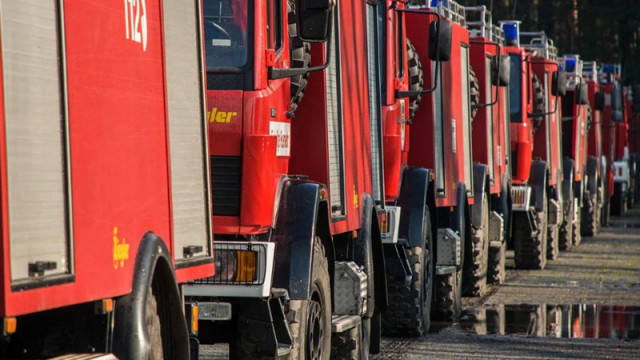 Общо 29 пожара са потушени в страната през изминалото денонощие