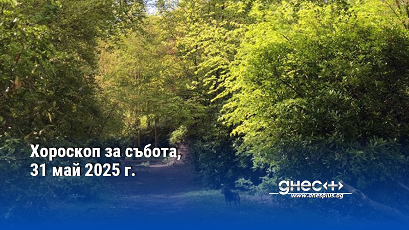 Хороскоп за събота, 31 май 2025 г.