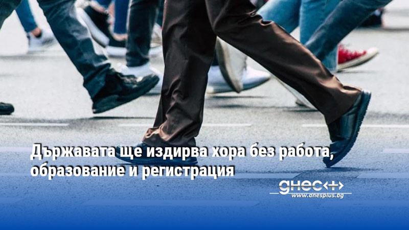 Държавата ще издирва хора без работа, образование и регистрация