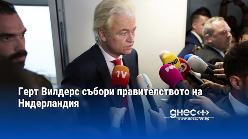 Герт Вилдерс събори правителството на Нидерландия