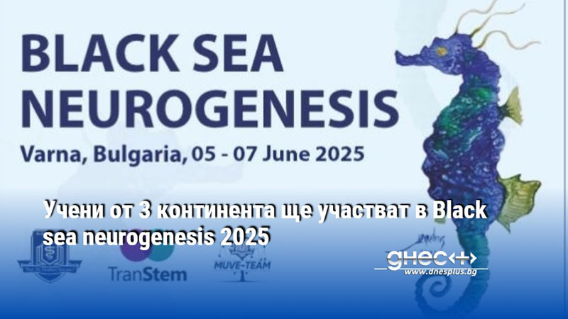 Учени от 3 континента ще участват в Black sea neurogenesis 2025