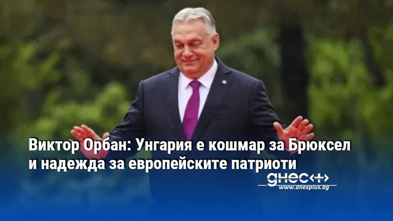 Виктор Орбан: Унгария е кошмар за Брюксел и надежда за европейските патриоти