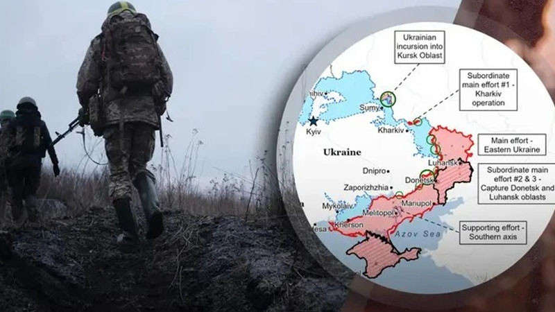 DeepState: Руските войски напредват на четири направления на фронта