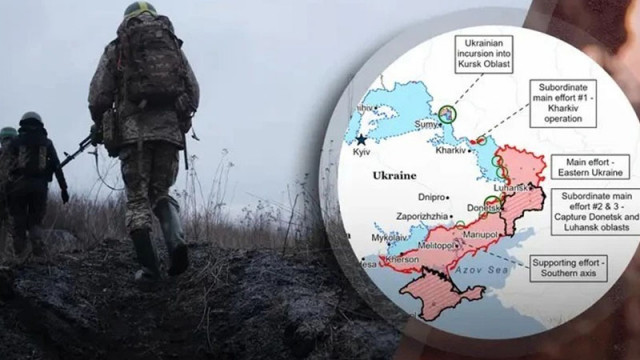 DeepState: Руските войски напредват на четири направления на фронта
