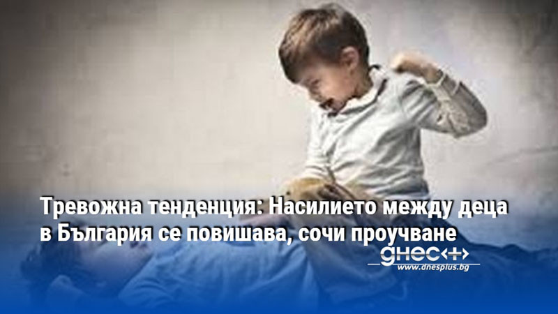 Тревожна тенденция: Насилието между деца в България се повишава, сочи проучване