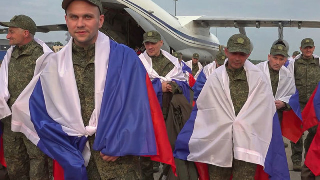 Русия и Украйна отново размениха равен брой военнопленници