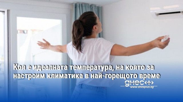 Коя е идеалната температура, на която за настроим климатика в най-горещото време