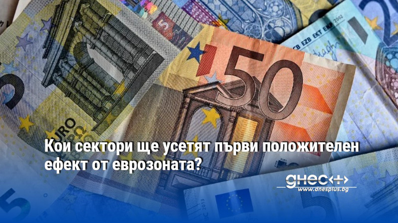 Кои сектори ще усетят първи положителен ефект от еврозоната?