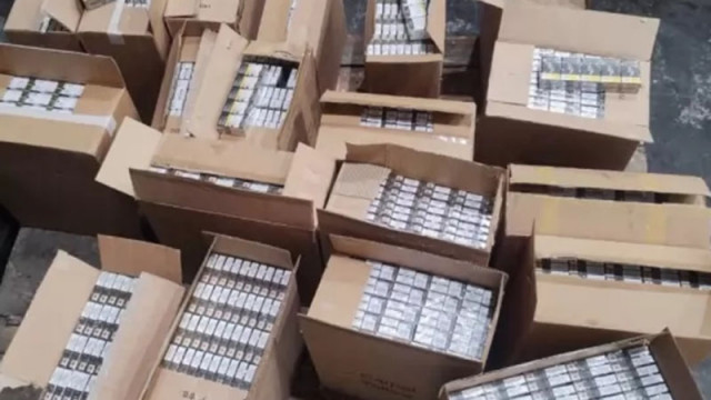 Контрабанда на 9500 кутии цигари, укрити в камион, е заловена на ГКПП "Лесово"