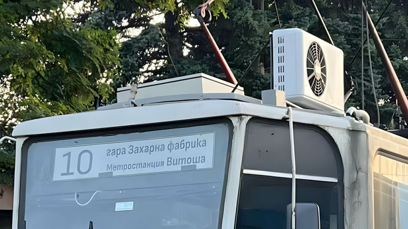 Трамваите в София ще се охлаждат с климатици за по 8 600 лв.