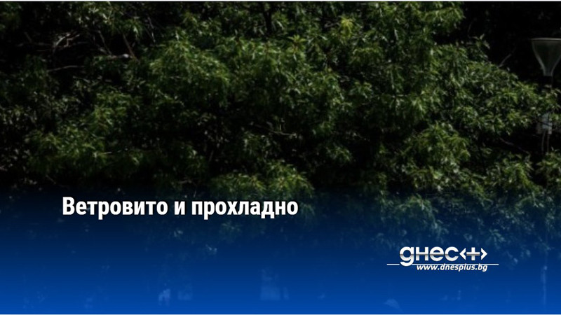 Ветровито и прохладно