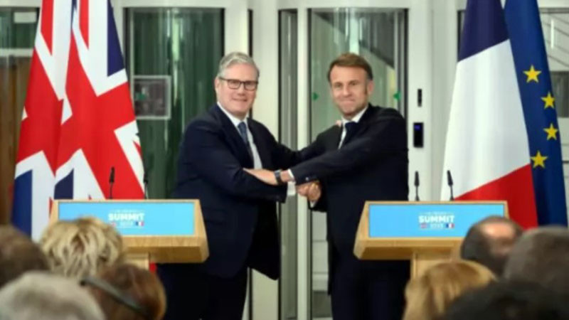 The Telegraph: "Коалицията на желаещите" ще патрулира небето над Украйна след спирането на огъня