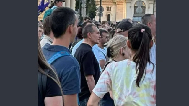 Бай Васко отново в строя – Божков подкрепи протест на ПП-ДБ